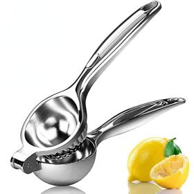 Lemon Squeezer,Lemon Juicer, Citrus Juicer Handheld, Stainless Steel Juicer Hand Press, Lime Squeezer Bar Tool - Stainless Steel