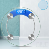 1pc Transparent Bathroom Scales LCD Electronic Bascula Pesa Digital Smart Scale Bear 180 KG Body Weight Balance Scales Floor Scales - Blue