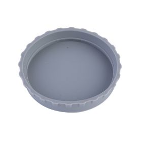 1pc Silicone Can Lid; Soda Water Silicone Closure; Beverage No Leak; Silicone Can Stopper; 2.6*0.5 Inches - Grey