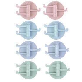 1pc Random Color Swivel Wall Hook - 8 (Super Value Family Pack)