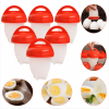 3pcs/6pcs Non-stick Silicone Egg Cup; Cooking Cooker Kitchen Baking Gadget Pan Separator Steamed Egg Cup; Egg Poachers Cooker Accessories - 3pcs