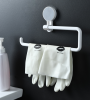 Kitchen Paper Towel Rack Wall-mounted Paper Rack Hanging Shelf Cling Film Bag Storage Rag Rack Roll Paper Rack Without Punching - TK0569