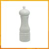 Ceramic Body Manual Salt and Pepper Mill - white