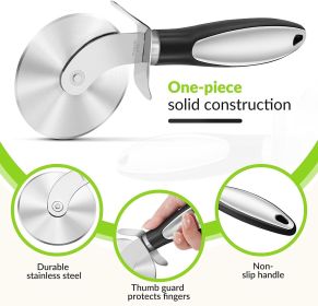 Pizza Cutter Wheel Kitchen Pizza Slicer Cutting Tool Stainless Steel Easy To Cut - Pizza Cutter Wheel