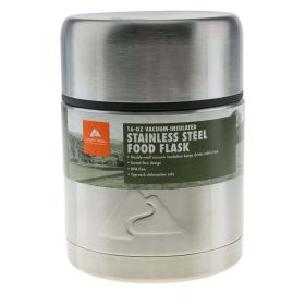 Ozark Trail 16-Ounce Double-Wall Vacuum-Insulated Stainless Steel Food Jar - Ozark Trail