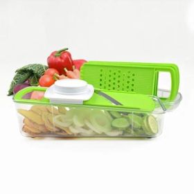 GO GREEN Veggie 4 in 1 Grinder; Slicer; Cutter And Shredder - Default Title