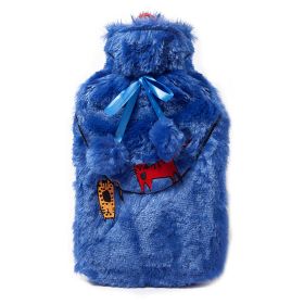 Biggdesign Cats Blue Hot Water Bottle - Blue