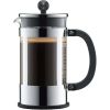 34 oz Kenya French Press Coffeemaker, Stainless Steel - Silver