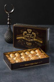 Şekerci Cafer Erol Buttery Baklava with Walnut - Brown Tin Box, 1 kg - Default Title