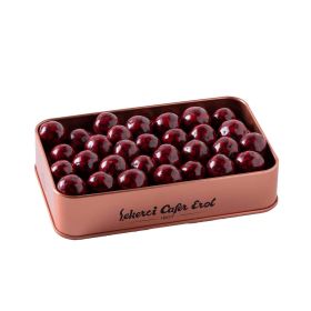 Şekerci Cafer Erol Blackberry Flavored Exploding Dragee - Bronze Tin Box - Large, 300 g - Default Title