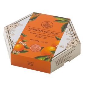 Hacı Bekir Turkish Delight Orange Flavoured - 325 g - Default Title