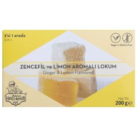 Hacı Bekir Turkish Delight with Ginger & Lemon - 200 g - Default Title