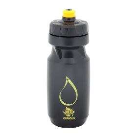 Biggdesign Moods Up Curious Water Bottle 600 ml Black - Yellow