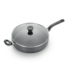 Easy Care Nonstick Cookware, Jumbo Cooker, 5 Quart, Grey - Grey