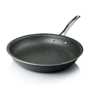 12" Non-Stick Frying Pan, Black - Black