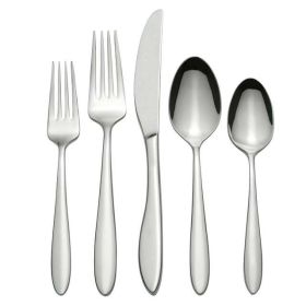 Solefield 20-Piece Stainless Steel Silverware Set (Service for 4) - Silver