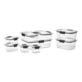 18 Pc Clear Tritan Food Storage Set, Leak-Proof - Clear