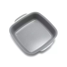 Premiere Ovenware Ceramic Nonstick Square Cake Pan 8"x8" Gray - Gray