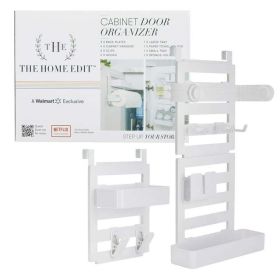 Under Cabinet 15-Piece Organization Set, Customizable - white