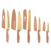 Just Feed Me by Jessie James Decker 5-Piece Knife Set, Terracotta Rose and Gold - Jessie James Decker