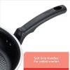 Cook & Strain Nonstick 2 Piece Fry Pan Cookware Set, 9.5 and 11 inch, Black, Dishwasher Safe - Black