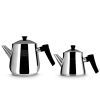 Serenk Definition Stainless Steel Tea Pot Set Black - metallic