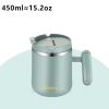 1pc; 304 Stainless Steel Insulation Cup; Large Capacity Water Cup - Blue