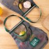 1pc/2pcs; Large Capacity Double Layer Hanging Mesh Storage Bag; Reusable Bags; Fruit And Vegetable Bags - 1pc