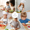 Zulay Kitchen Kids Knife Set 3-Piece for Cooking Cutting Fruits Veggies & Cake Starter Knife Red - Zulay Kitchen