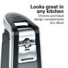 Smooth Touch Can Opener - Silver, Black