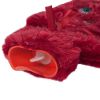 Biggdesign My Eyes on You Hot Water Bottle - Claret red