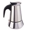 BiggCoffee Jun-4 Espresso Maker 200 ml - metallic