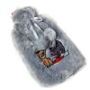 Biggdesign Dogs Grey Hot Water Bottle - Gray