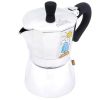 Any Morning Hes-6 Aluminum Espresso Coffee Maker 240 ml - Default Title