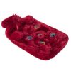 Biggdesign My Eyes on You Hot Water Bottle - Claret red