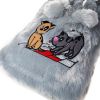 Biggdesign Dogs Grey Hot Water Bottle - Gray