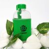 Biggdesign Moods Up Lucky Glass Flask with Neoprene Cover 600 Ml - Green