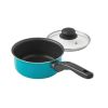 7 Piece Nonstick Cookware Set, Teal - Teal