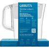 6 Cup Denali Water Filter Pitcher with 1 Brita Standard Filter, Bright White - Bright White