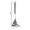 Stainless Steel Manual Potato Press; Baby Food Masher; Wavy Potato Press; Kitchen Gadgets - Wavy Potato Press