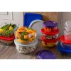 Simply Store Glass Bakeware Set, 24 Piece - Multicolor