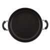 Easy Clean 14" Nonstick Family Pan, Jumbo Cooker With Lid - black