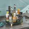 Kitchen Rotating Spice Rack Shelf Seasoning Household Multi-functional Storage Turntable Supplies - VB059-green