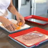 Creative Food Storage Tray for Keeping Fresh and Air Out - Red