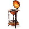 16th Century Wood Globe Wine Bar Stand - As show