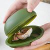 1pc Avocado Saver; Plastic Avocado Keeper; Reusable Avocado Holder Container For Refrigerator Storage Fresh Keeping - Green