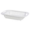 1pc Retractable Fruits And Vegetables Drain Basket; Extendable Over The Sink; Adjustable Strainer; Sink Washing Basket For Kitchen - Beige Color