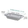 1pc Retractable Fruits And Vegetables Drain Basket; Extendable Over The Sink; Adjustable Strainer; Sink Washing Basket For Kitchen - White