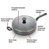 Easy Care Nonstick Cookware, Jumbo Cooker, 5 Quart, Grey - Grey