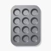 8pc Nonstick Bakeware Set - grey